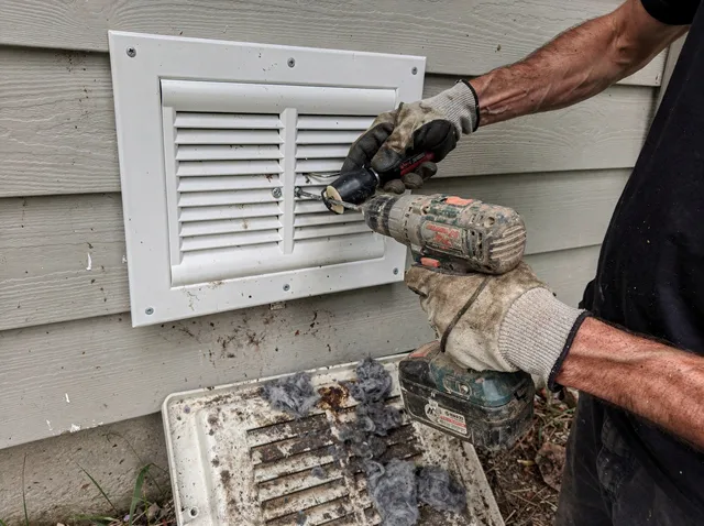 Dryer Vent Cover Replacement in Placentia