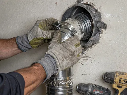 Dryer Vent Hose Installation in Placentia
