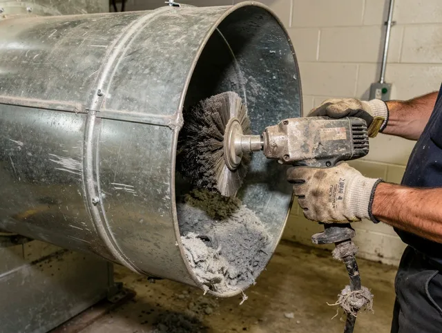 Industrial-grade dryer vent cleaning by Placentia Dryer Vent Cleaning in Placentia